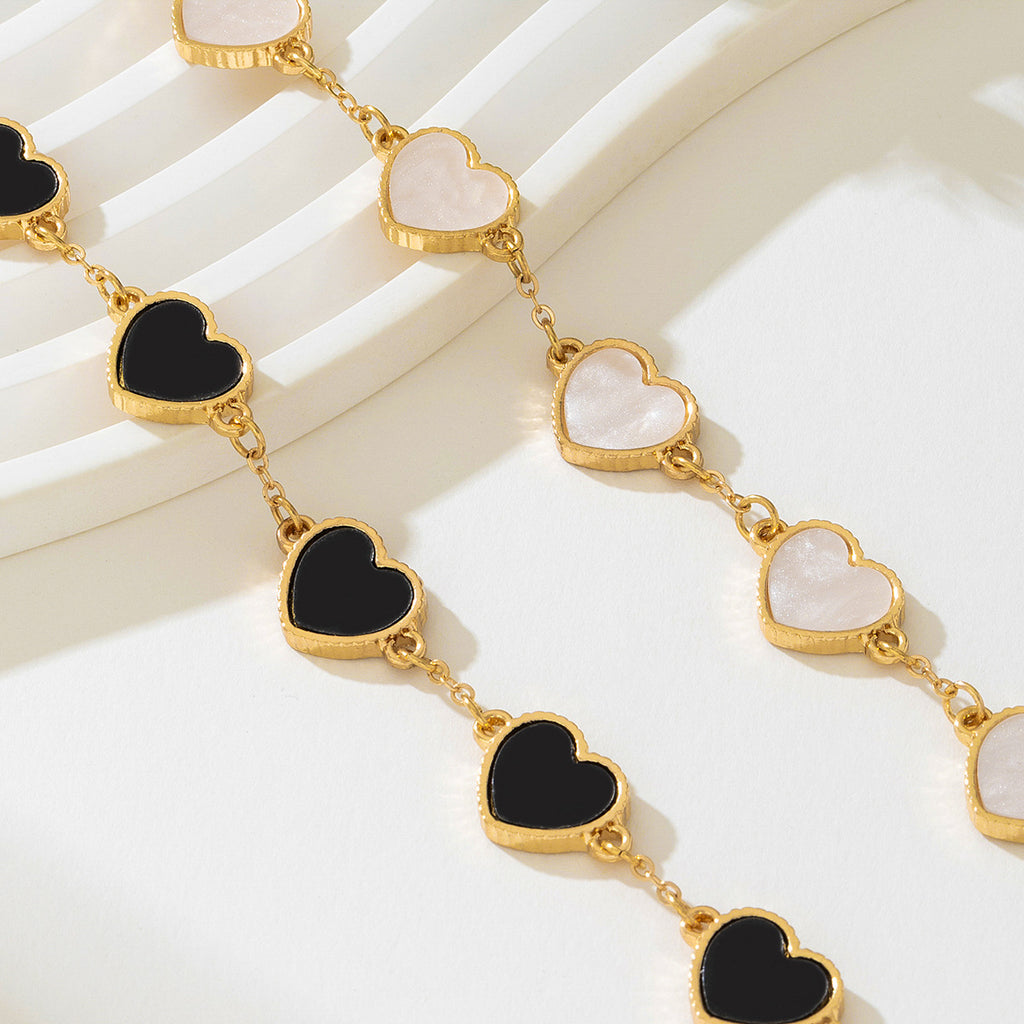 Elegant Heart Bracelet