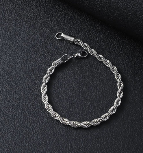 Stainless Steel Bracelet Cuban-link