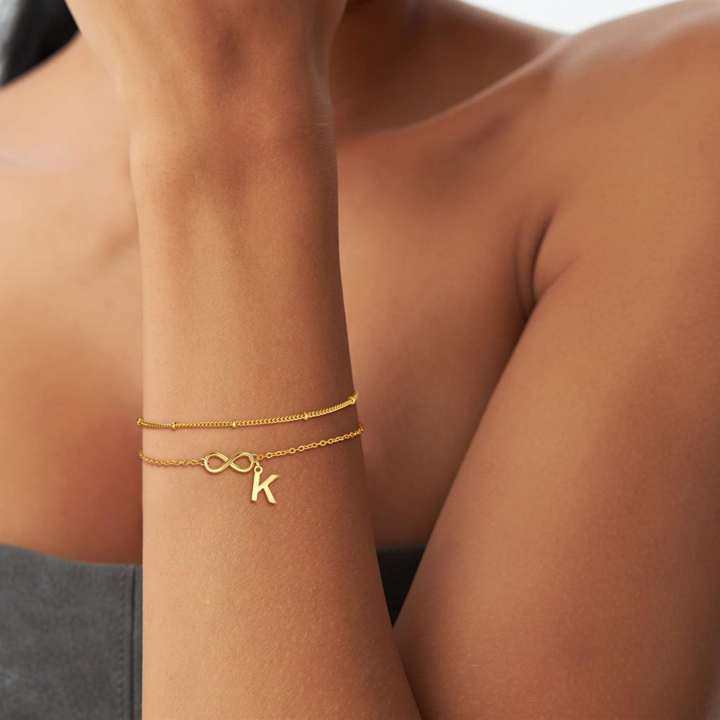 18K Gold-plated  infinity Bracelet