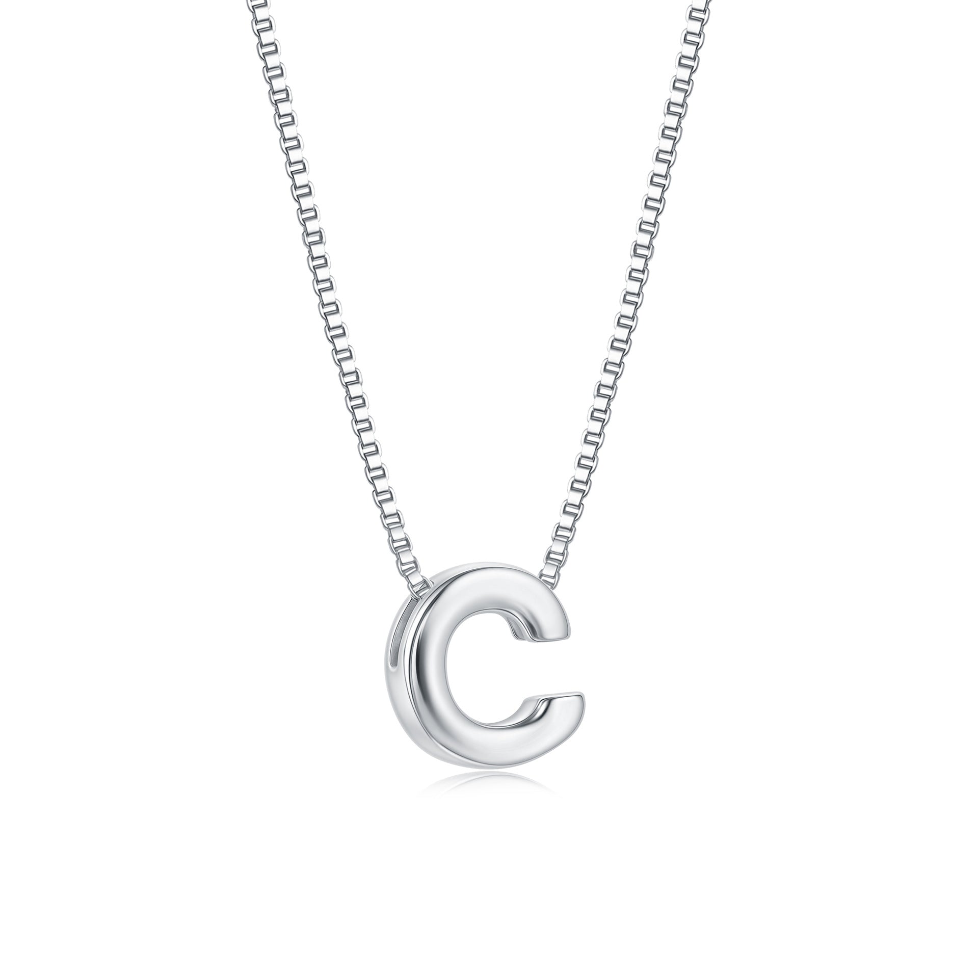 Stylish Glossy Letter And Heart Necklace A Trendy Personalized Statement Piece