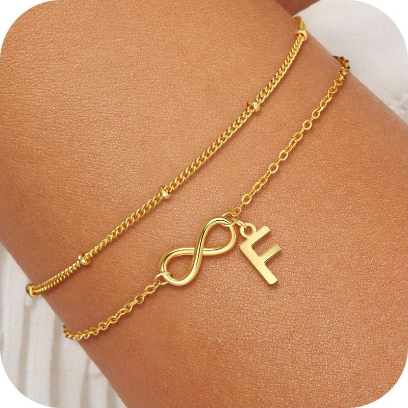 18K Gold-plated  infinity Bracelet