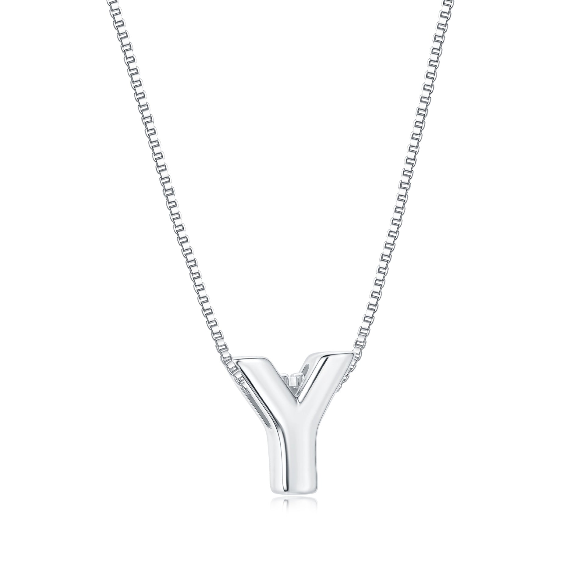 Stylish Glossy Letter And Heart Necklace A Trendy Personalized Statement Piece