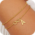 18K Gold-plated  infinity Bracelet