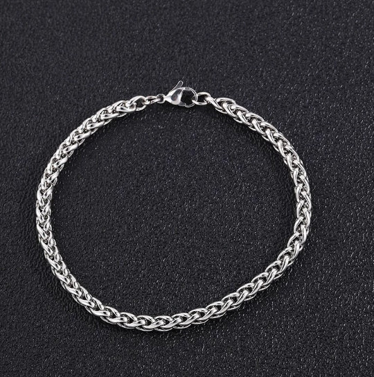 Stainless Steel Bracelet Cuban-link