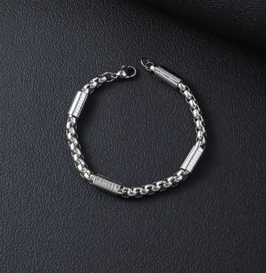 Stainless Steel Bracelet Cuban-link