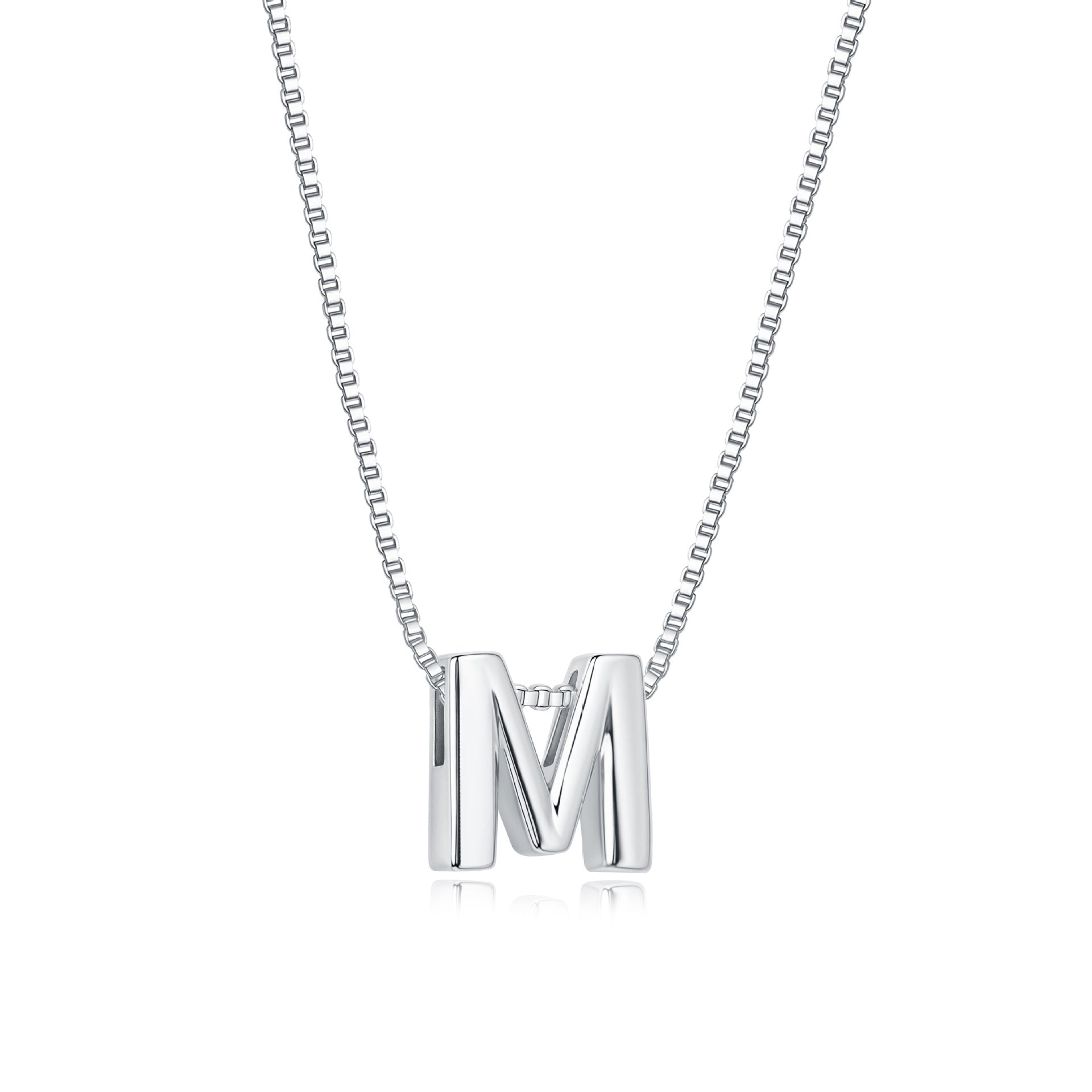 Stylish Glossy Letter And Heart Necklace A Trendy Personalized Statement Piece