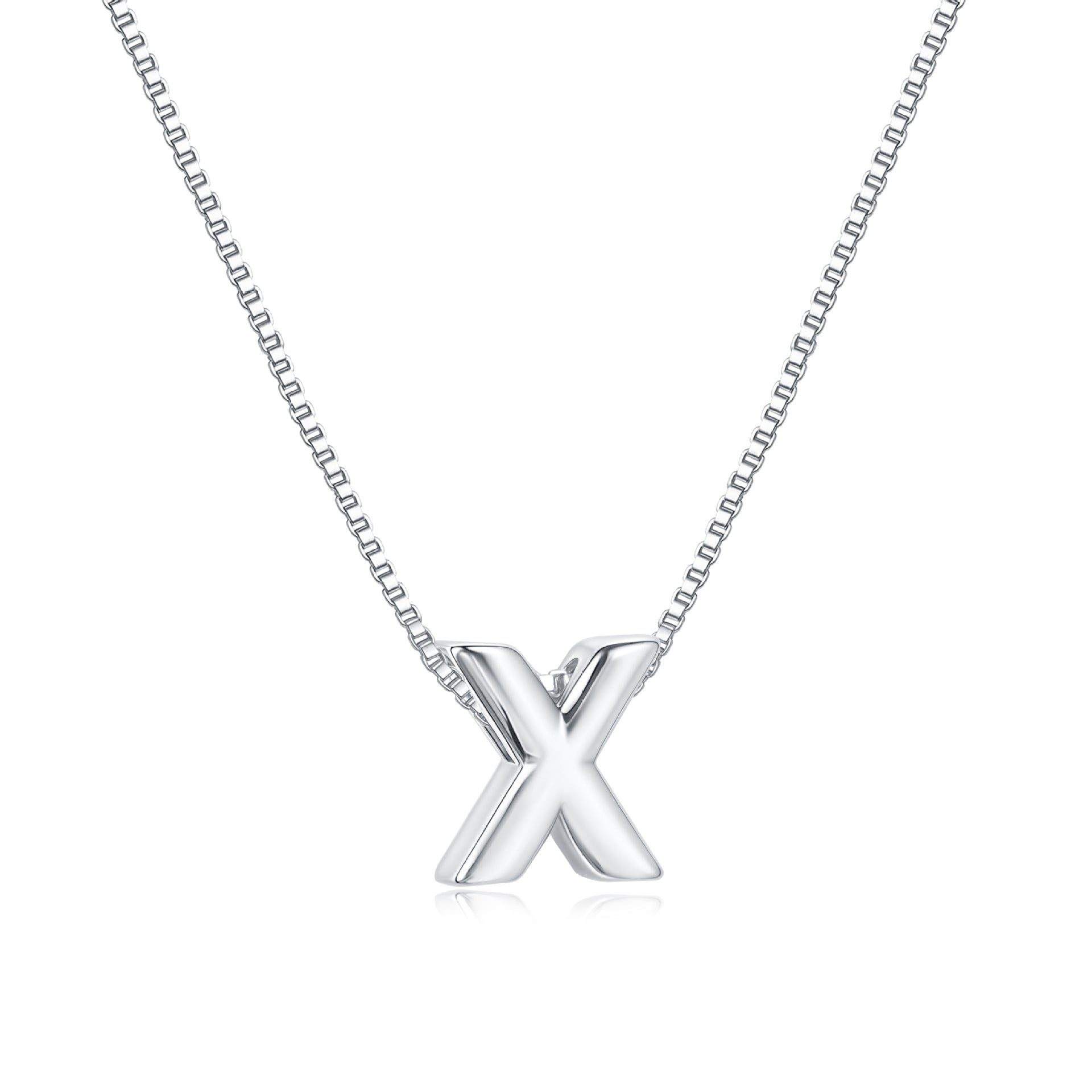 Stylish Glossy Letter And Heart Necklace A Trendy Personalized Statement Piece