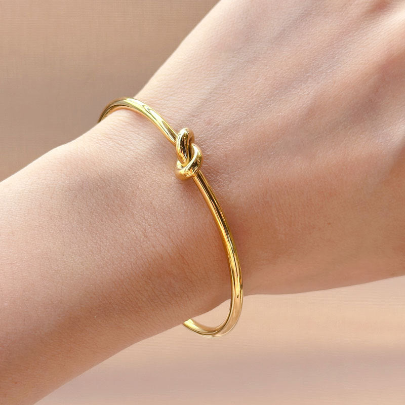 Metal Knot Bracelet
