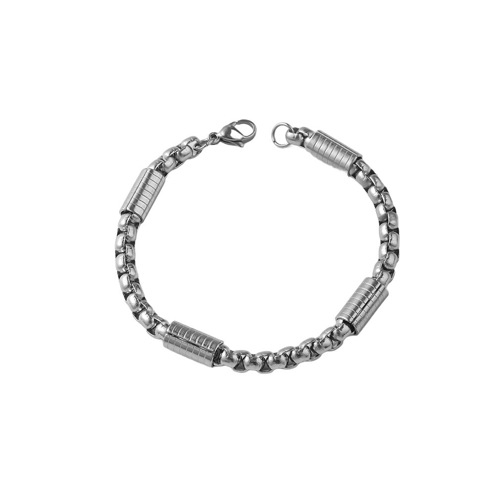 Stainless Steel Bracelet Cuban-link