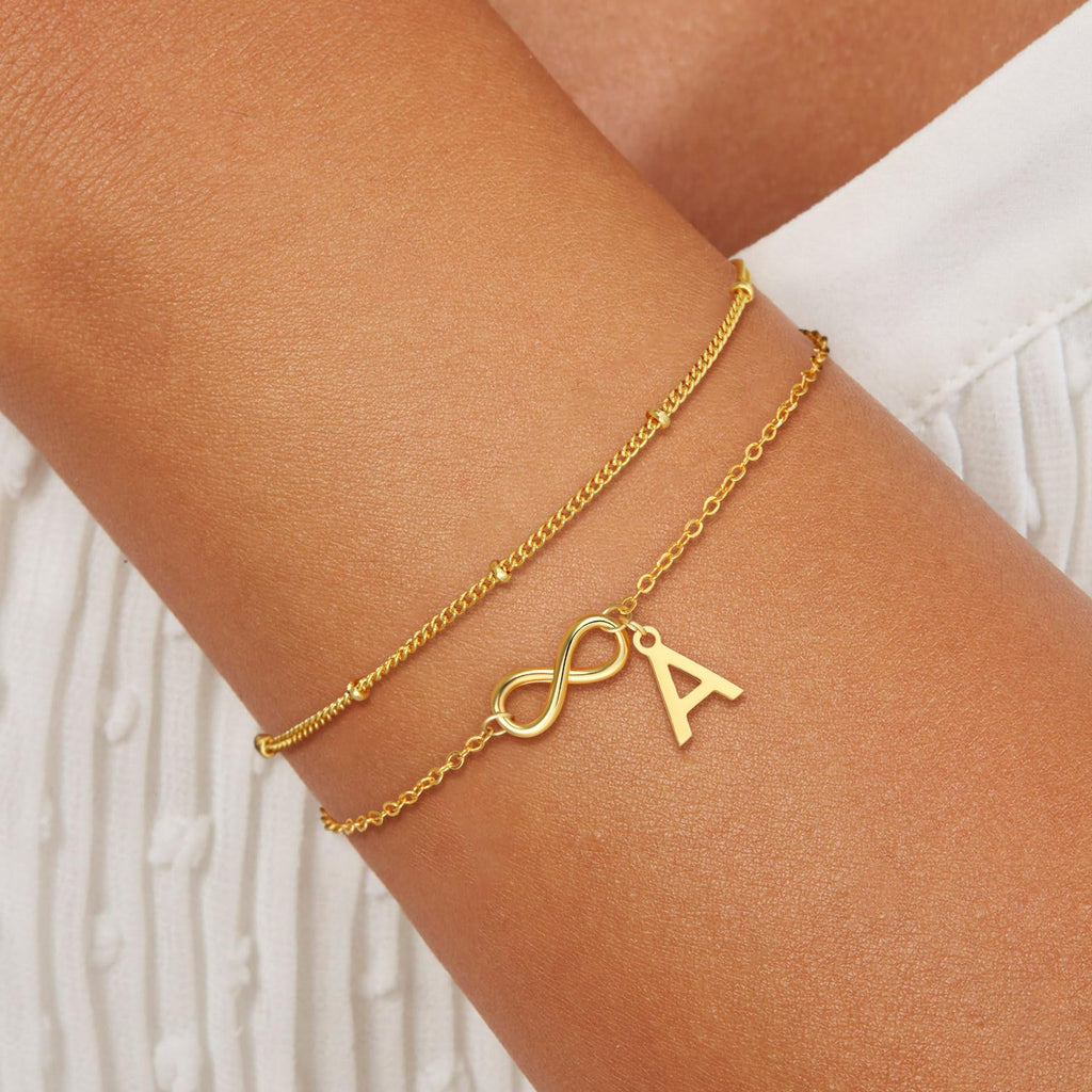 18K Gold-plated  infinity Bracelet